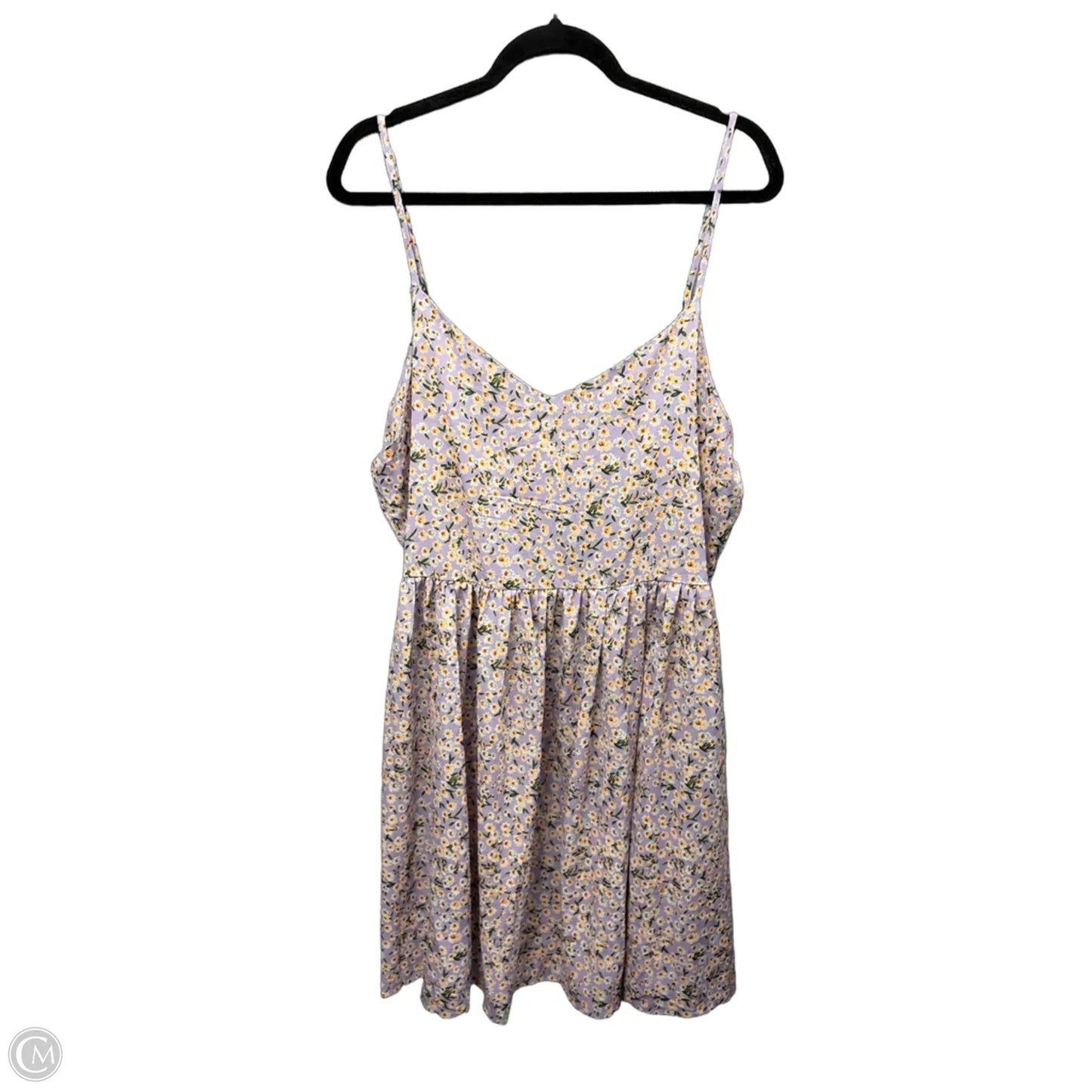 Dress Casual Midi By Shein In Purple, Size: 1x