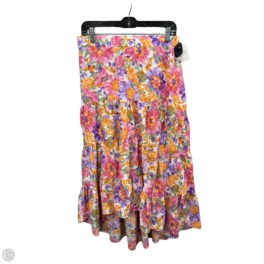 Skirt Maxi By Clothes Mentor In Floral Print, Size: 12