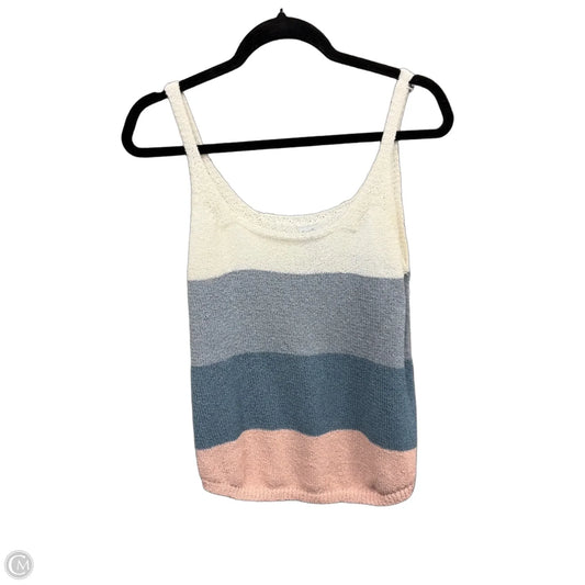 Top Sleeveless By Cozy In Multi-colored, Size: M