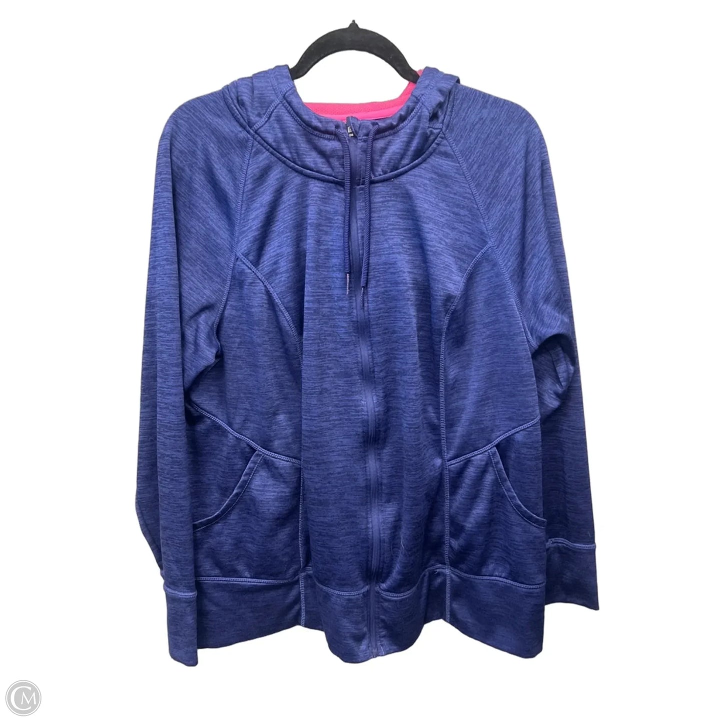 Athletic Sweatshirt Hoodie By Danskin Now In Purple, Size: 2x
