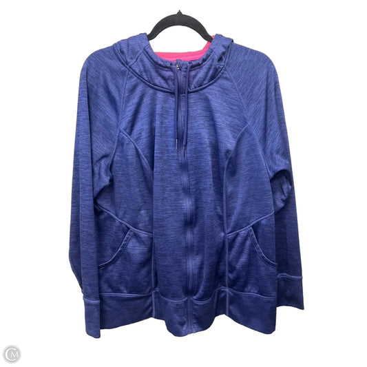 Athletic Sweatshirt Hoodie By Danskin Now In Purple, Size: 2x