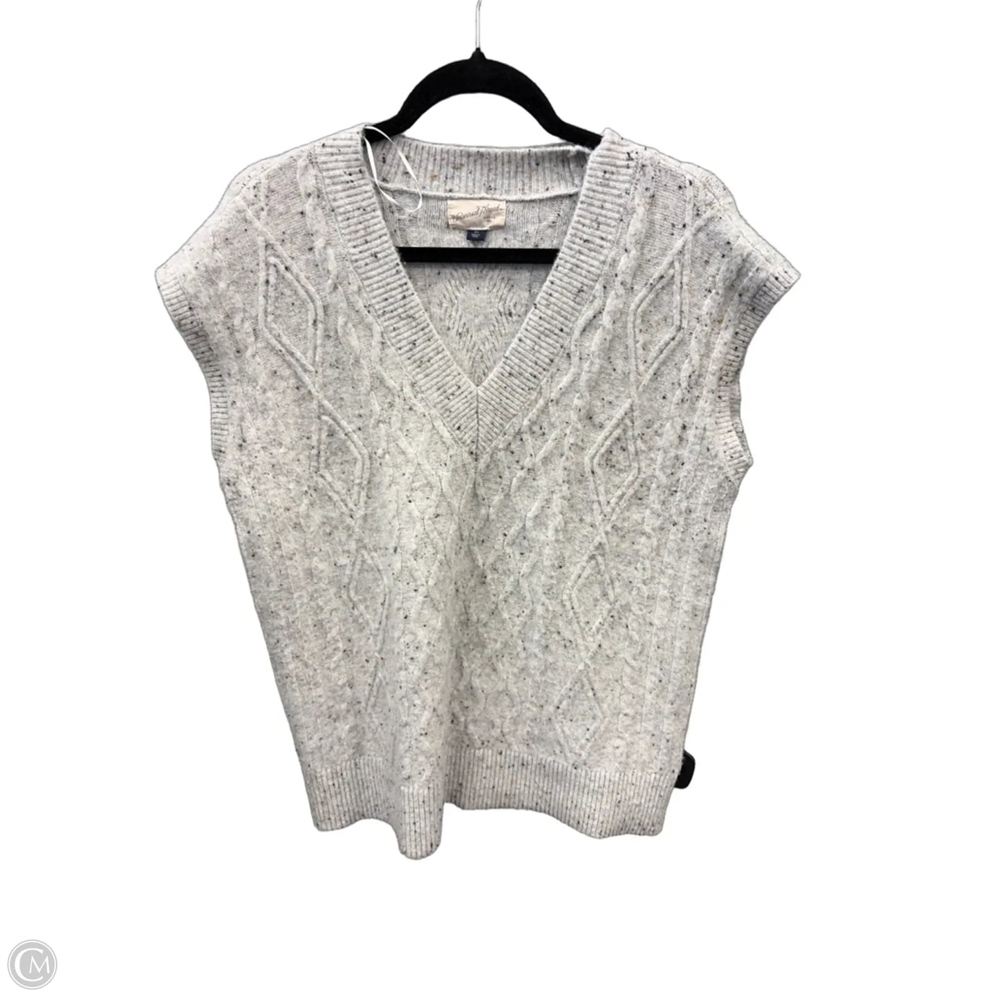 Vest Sweater By Universal Thread In Grey, Size: Xs