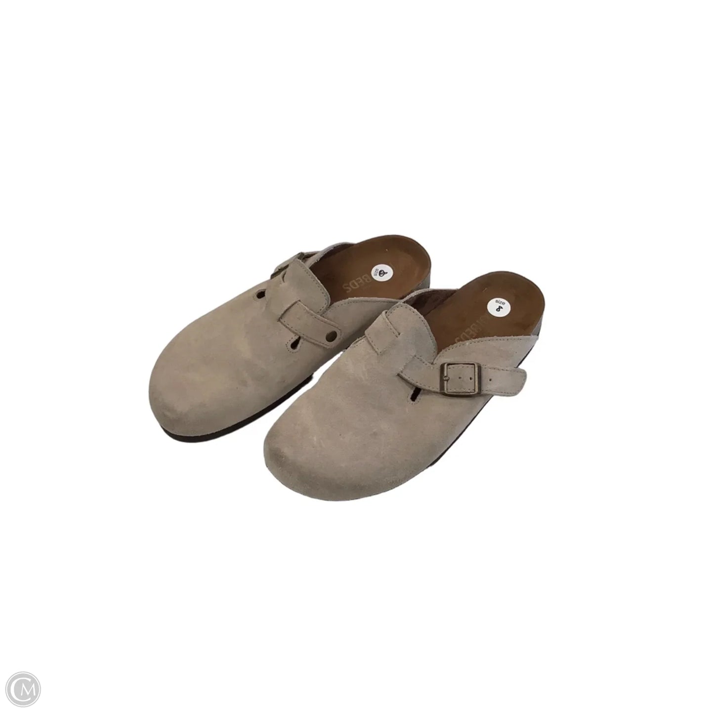 Sandals Flats By White Mountain In Grey, Size: 8