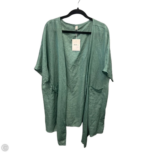 Kimono By Clothes Mentor In Green, Size: L