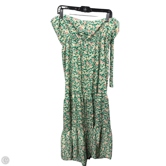 Dress Casual Maxi By Prettygarden In Green, Size: L