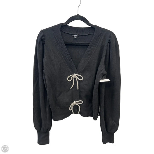 Sweater Cardigan By Express In Black, Size: M