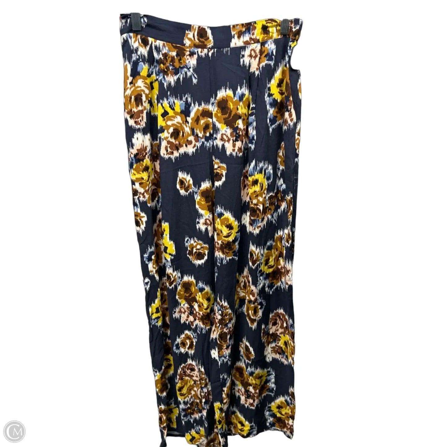 Pants Wide Leg By Band Of Gypsies In Blue & Gold, Size: 8