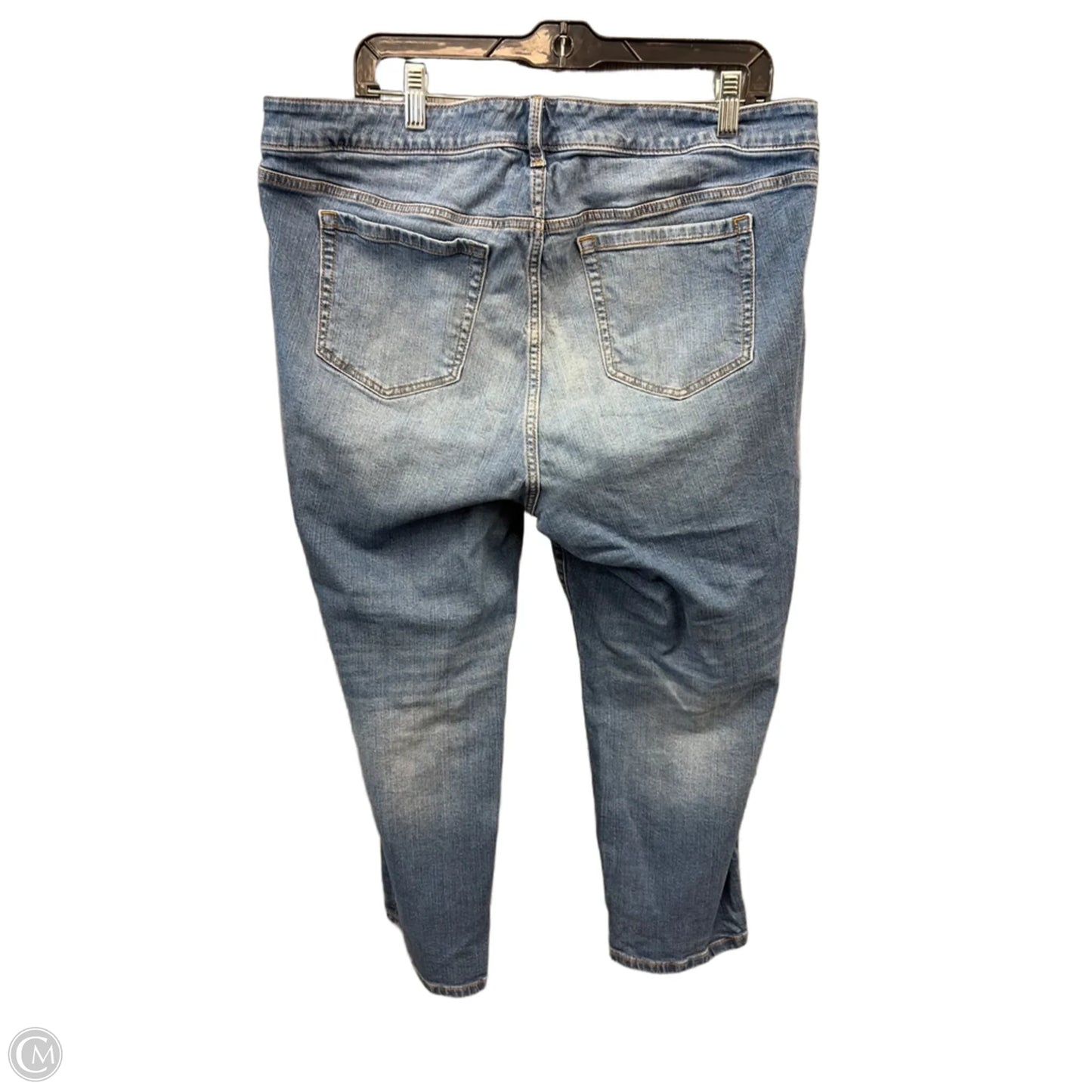 Jeans Skinny By Torrid In Blue Denim, Size: 18