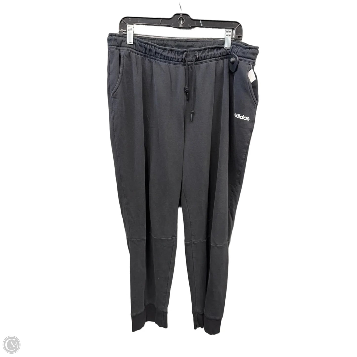 Athletic Pants By Adidas In Black, Size: 2x