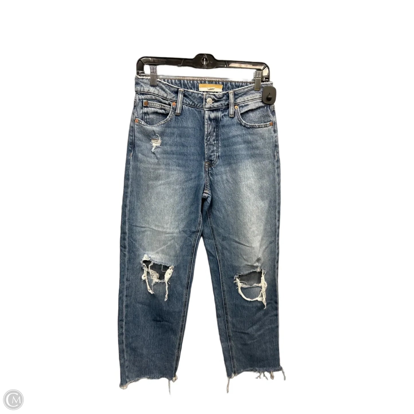 Jeans Straight By Kut In Blue Denim, Size: 6