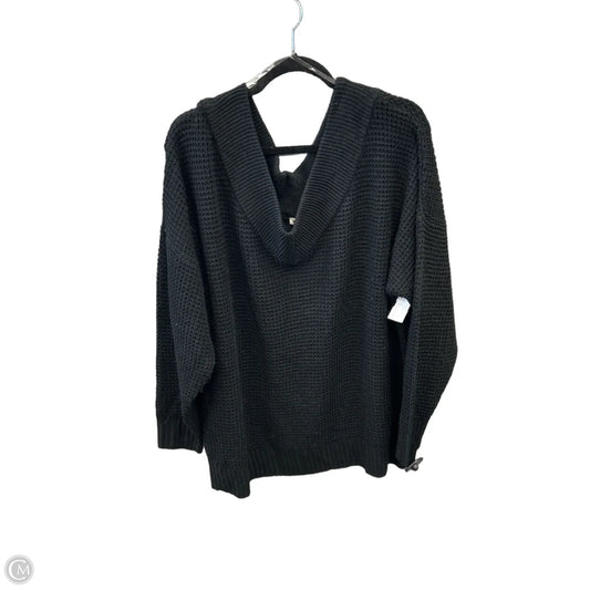 Sweater By Zenana In Black, Size: 1x