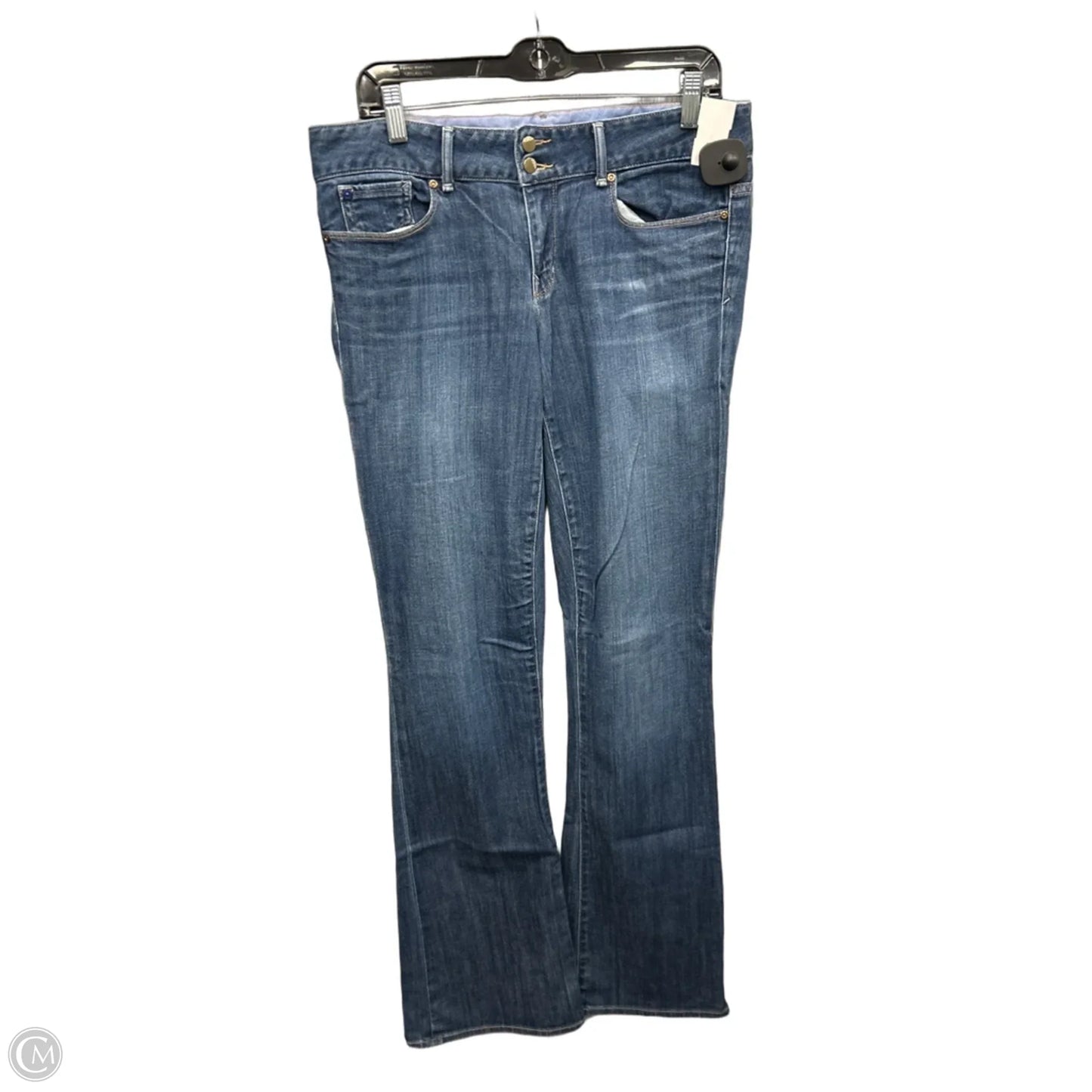 Jeans Boot Cut By Gap In Blue Denim, Size: 10