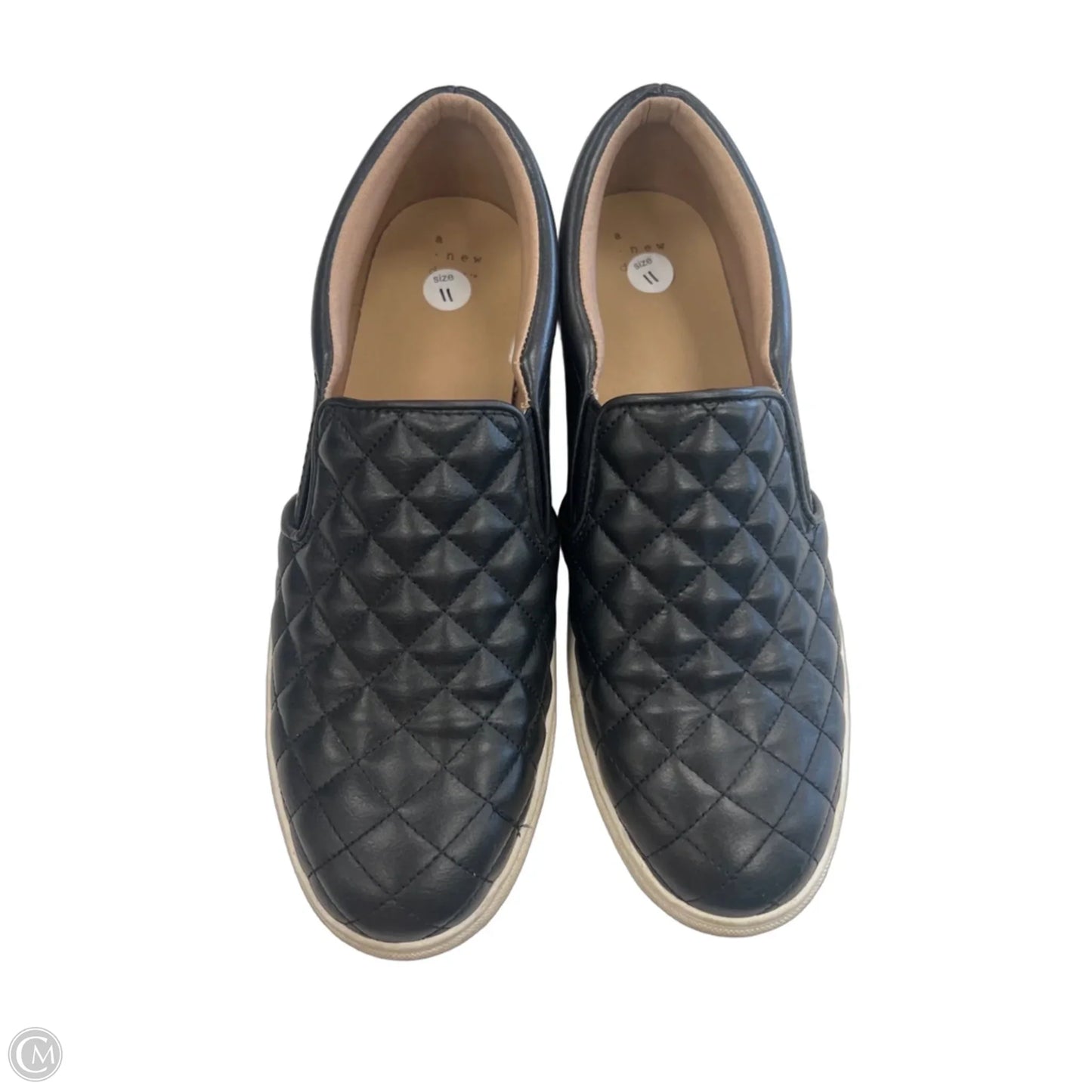 Shoes Flats By A New Day In Black & Brown, Size: 11