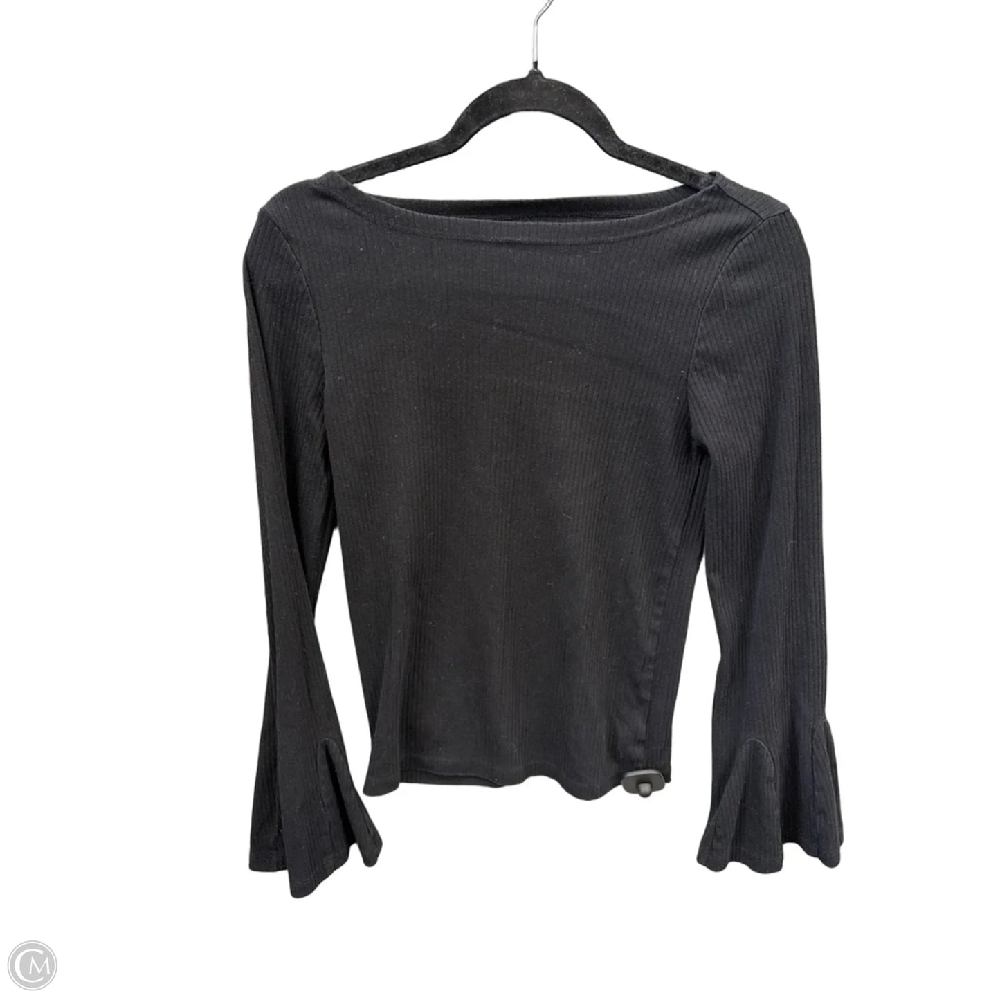 Top Long Sleeve By Gap In Black, Size: S