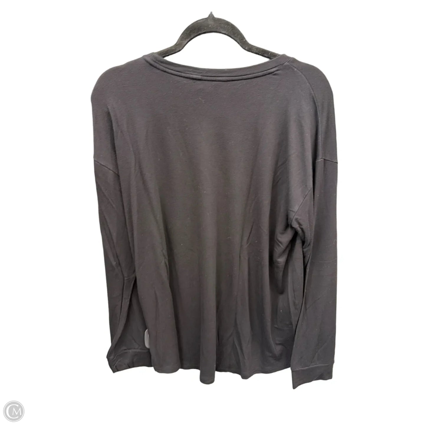 Top Long Sleeve By Liz Claiborne In Black, Size: L