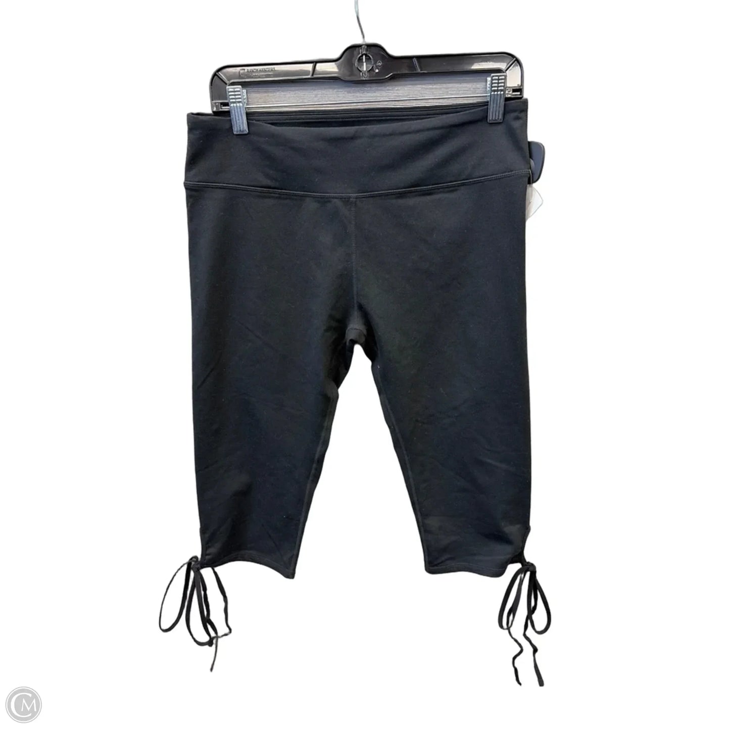 Athletic Capris By Fabletics In Black, Size: L