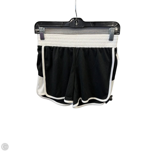 Athletic Shorts By Champion In Black & White, Size: Xs