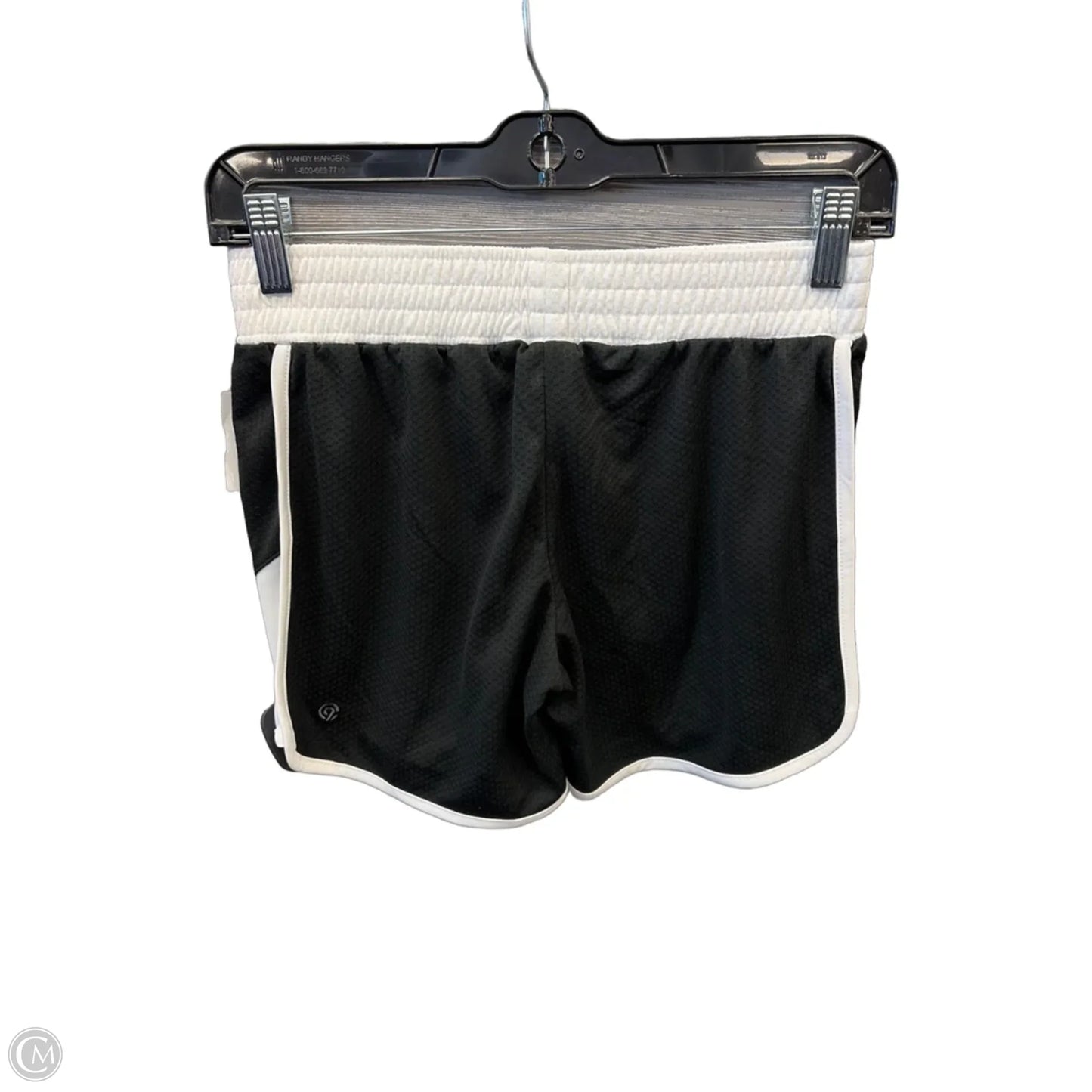 Athletic Shorts By Champion In Black & White, Size: Xs