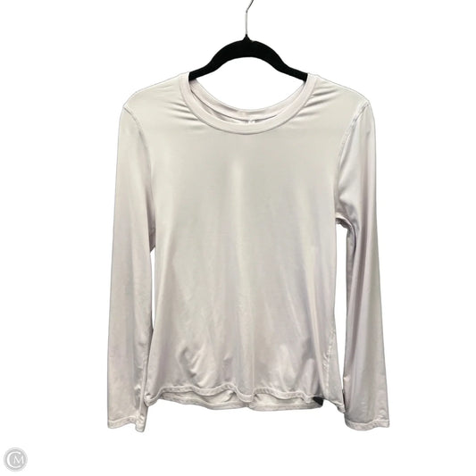 Athletic Top Long Sleeve Crewneck By Fabletics In Pink, Size: M