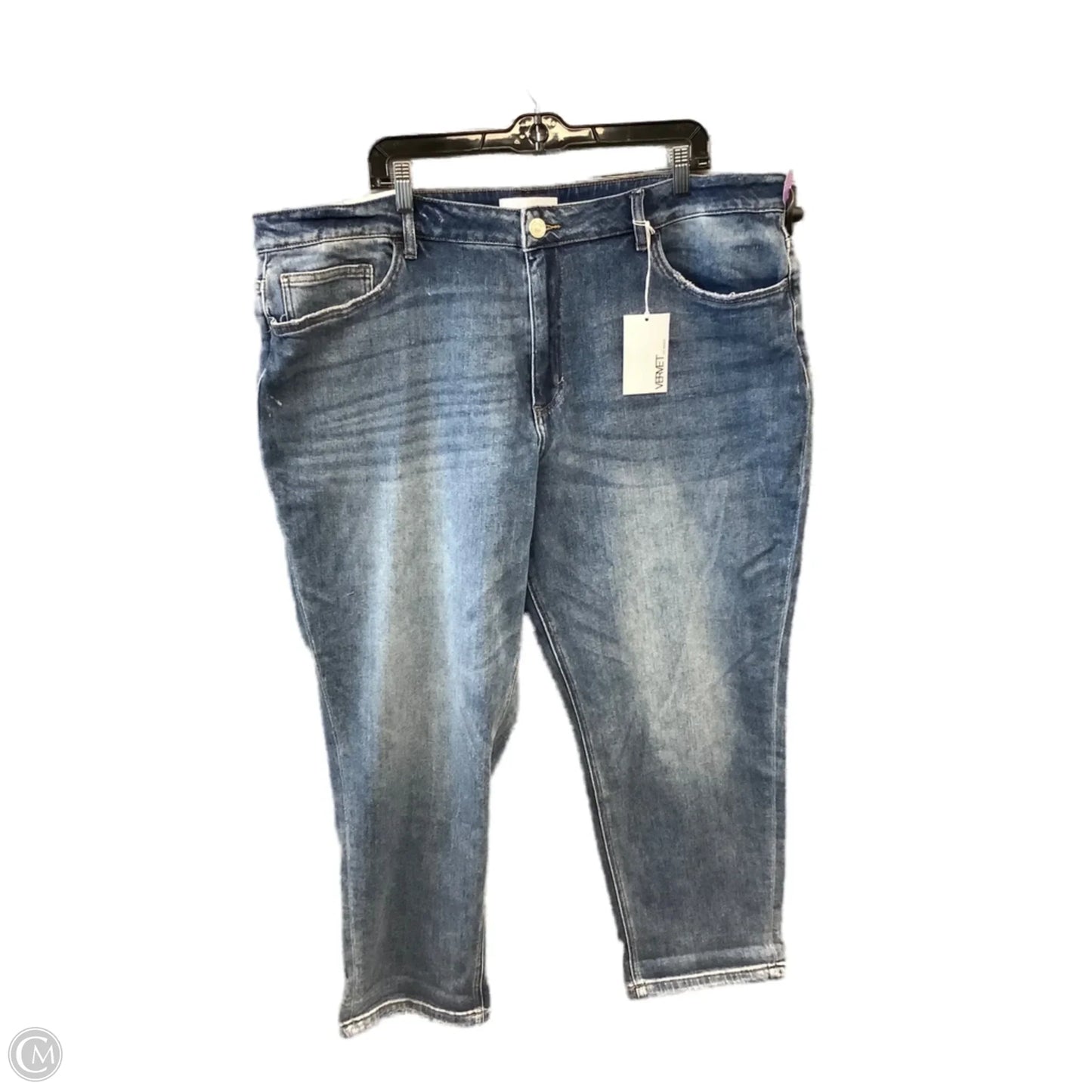 Jeans Skinny By Clothes Mentor In Blue Denim, Size: 22