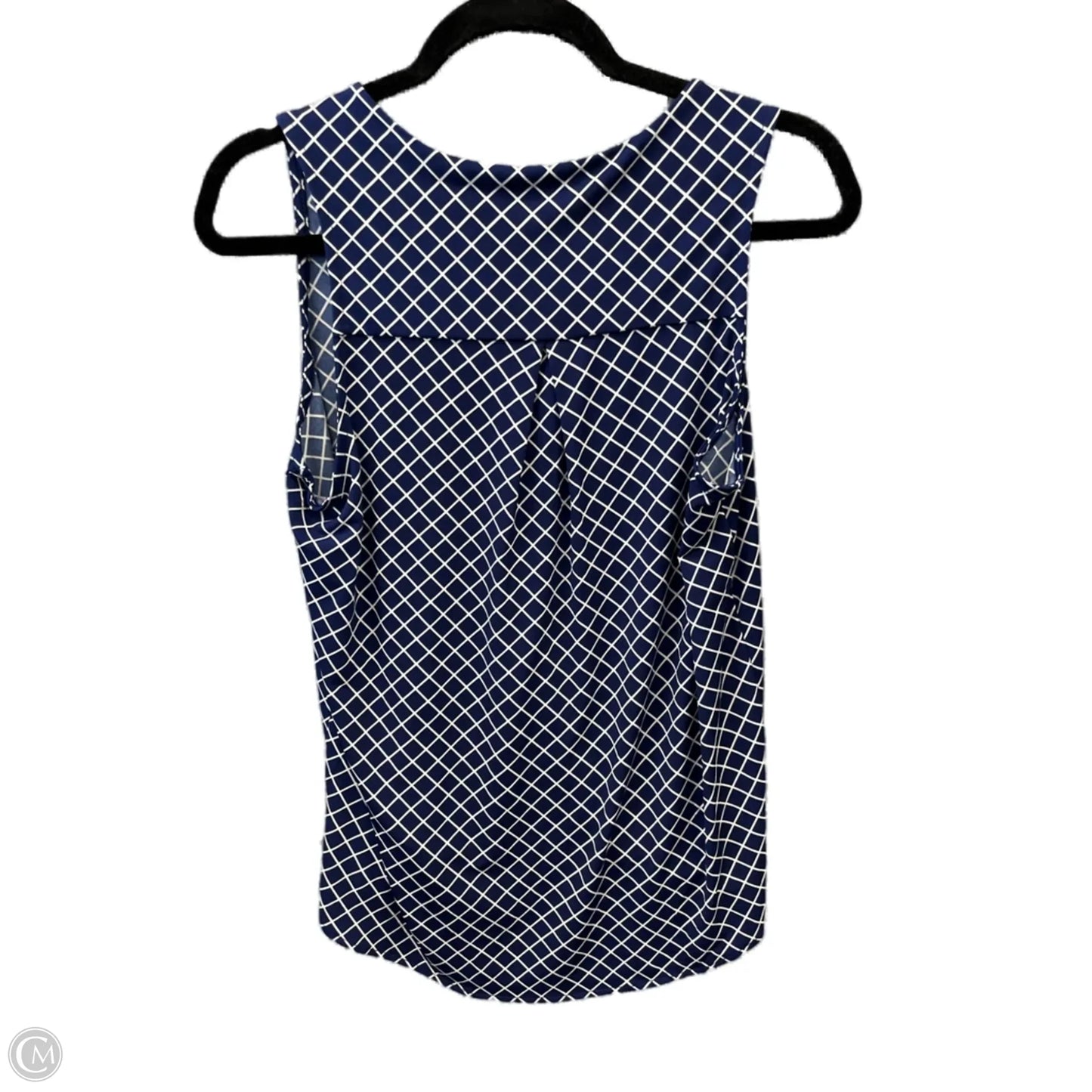 Top Sleeveless By Banana Republic In Blue, Size: S
