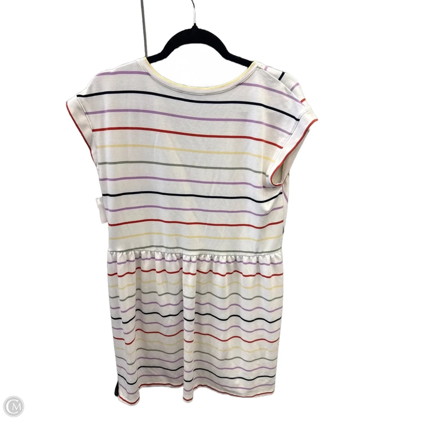 Dress Casual Short By Loft In Striped Pattern, Size: S