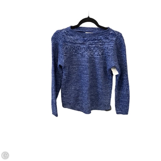 Sweater By Croft And Barrow In Blue, Size: S