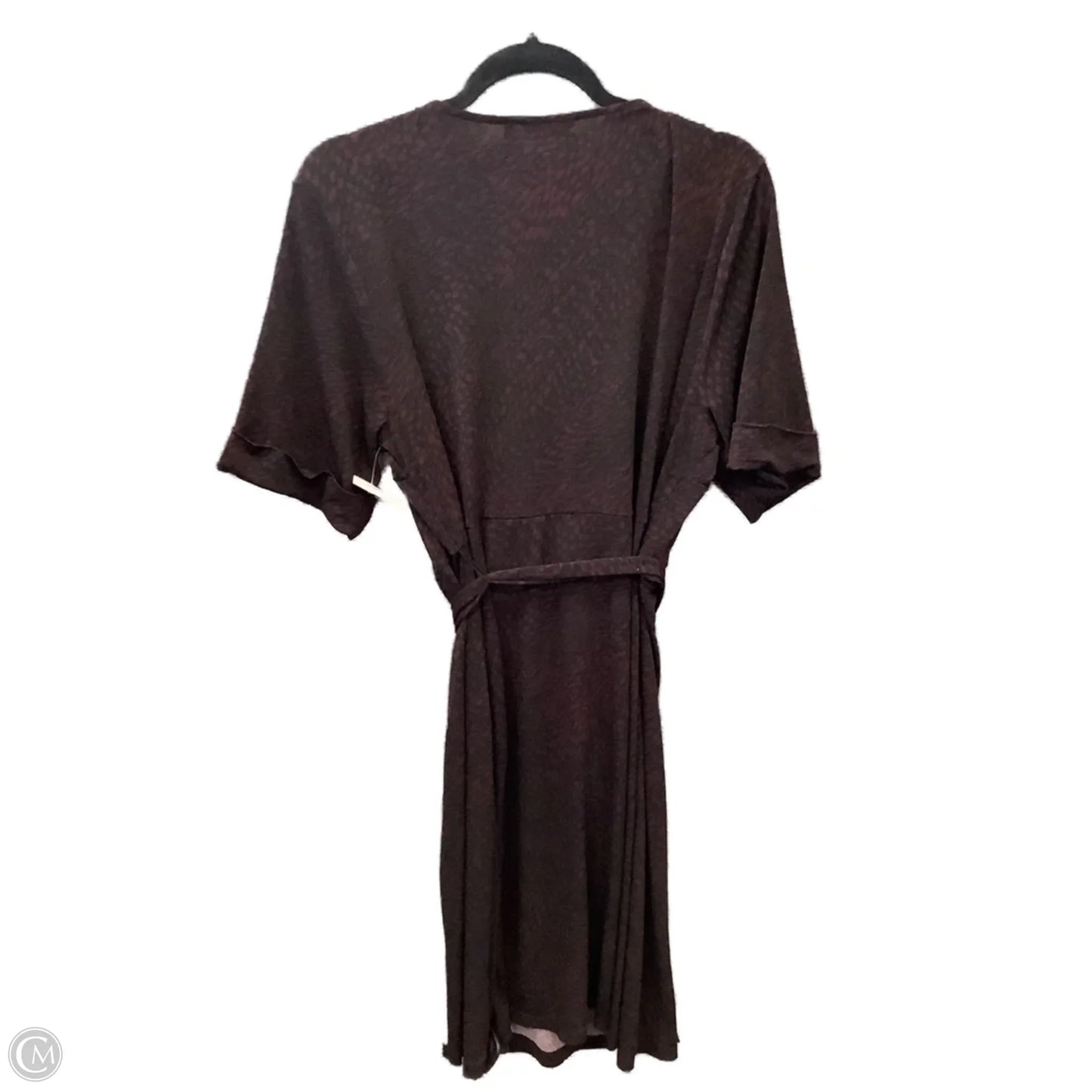 Dress Casual Midi By Apt 9 In Purple, Size: 1x