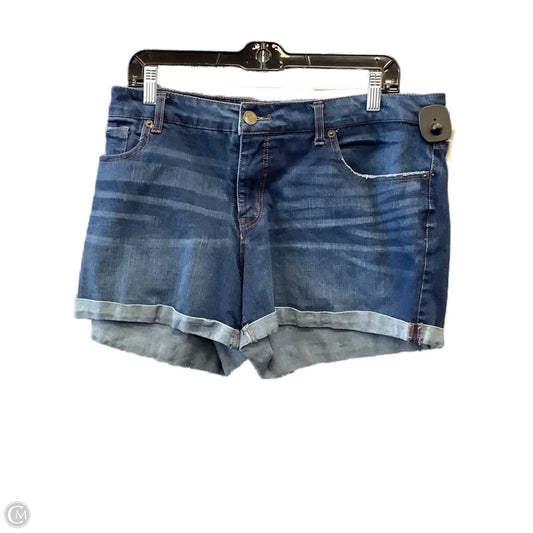 Shorts By Time And Tru In Blue Denim, Size: 18