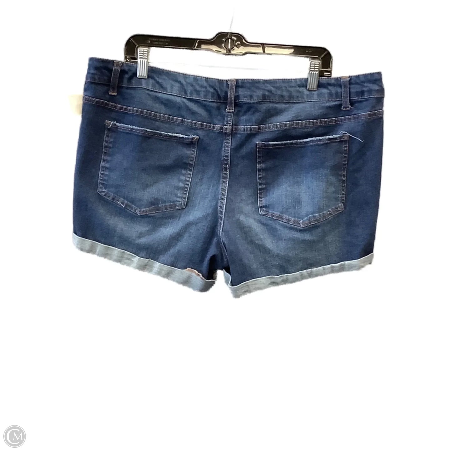Shorts By Time And Tru In Blue Denim, Size: 18