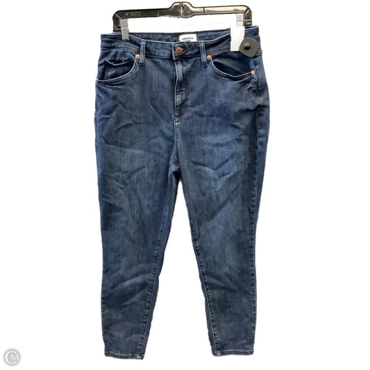 Jeans Skinny By Sonoma In Blue Denim, Size: 14