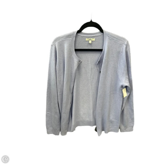 Cardigan By Croft And Barrow In Purple, Size: L