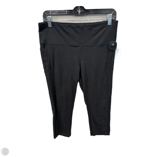 Athletic Leggings By Energy Zone In Black, Size: Xl