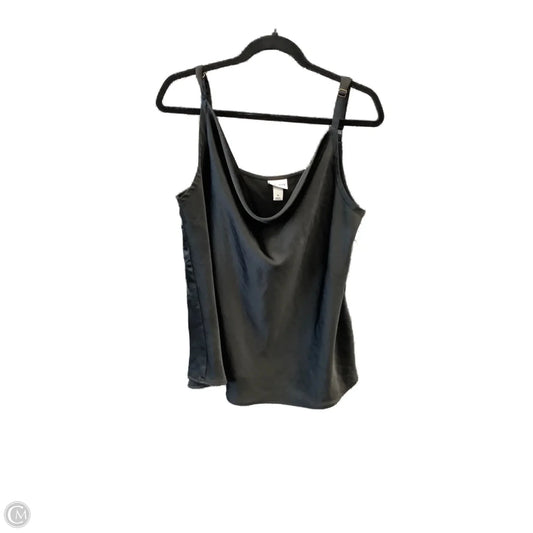 Top Cami By Ava & Viv In Black, Size: 1x