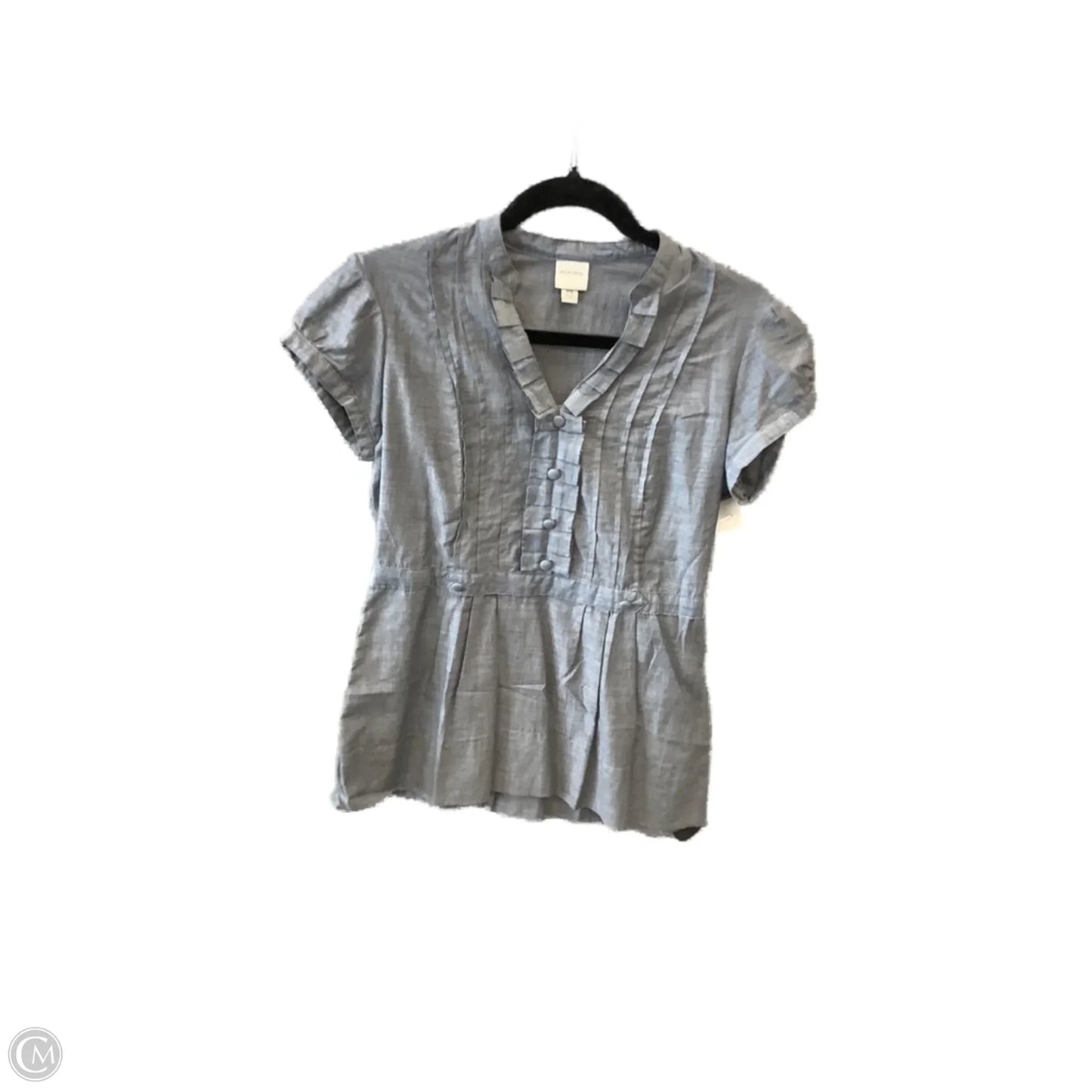 Top Short Sleeve By Merona In Blue, Size: Xs