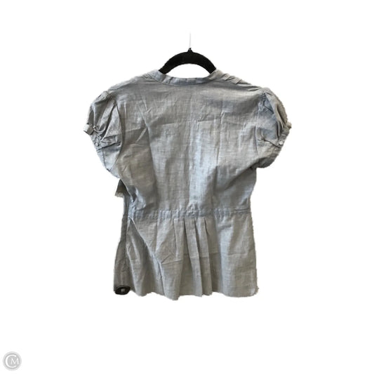 Top Short Sleeve By Merona In Blue, Size: Xs