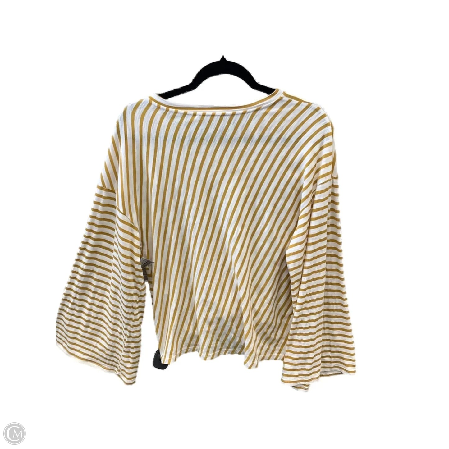 Top Long Sleeve By Lush In Striped Pattern, Size: M