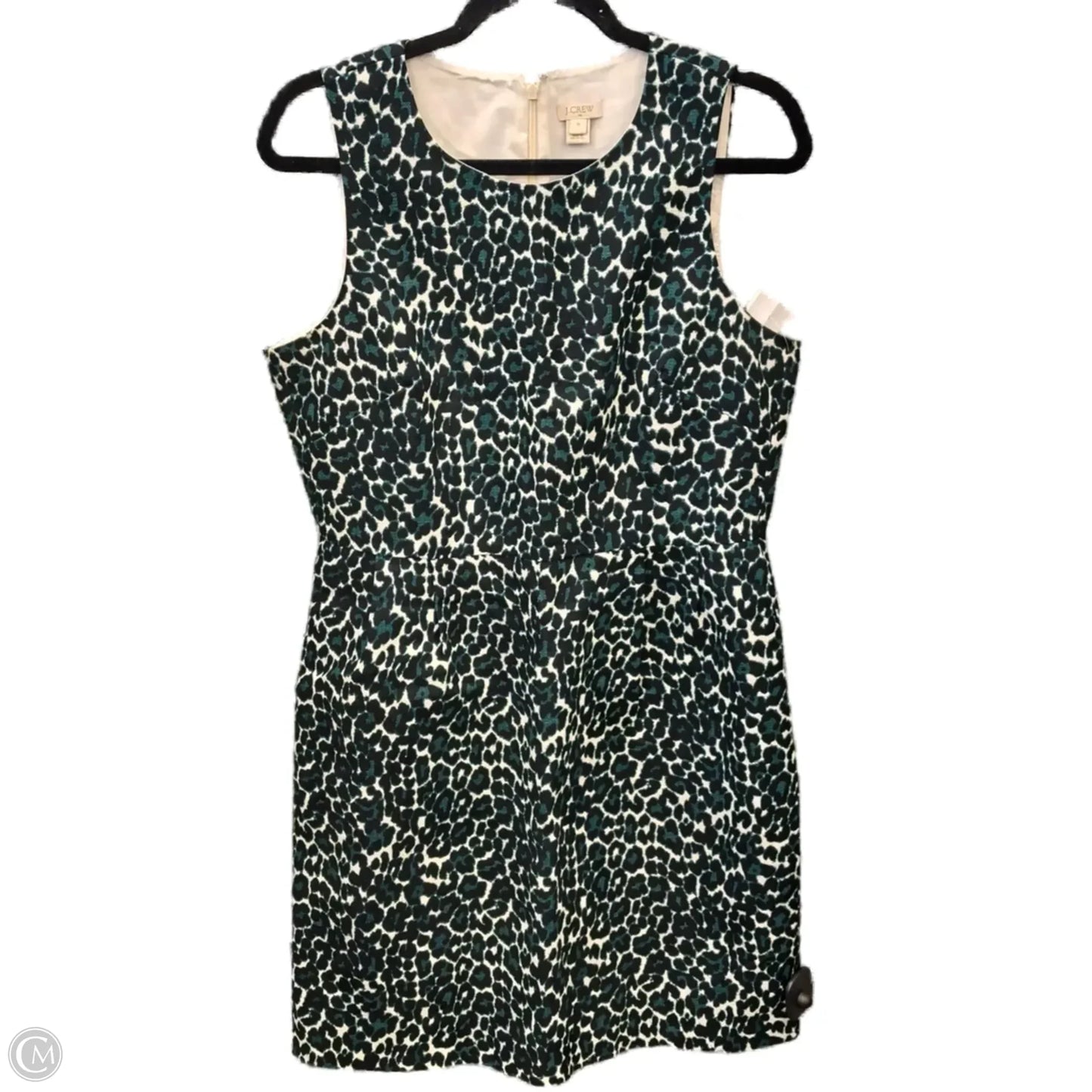 Dress Casual Midi By J. Crew In Green, Size: L