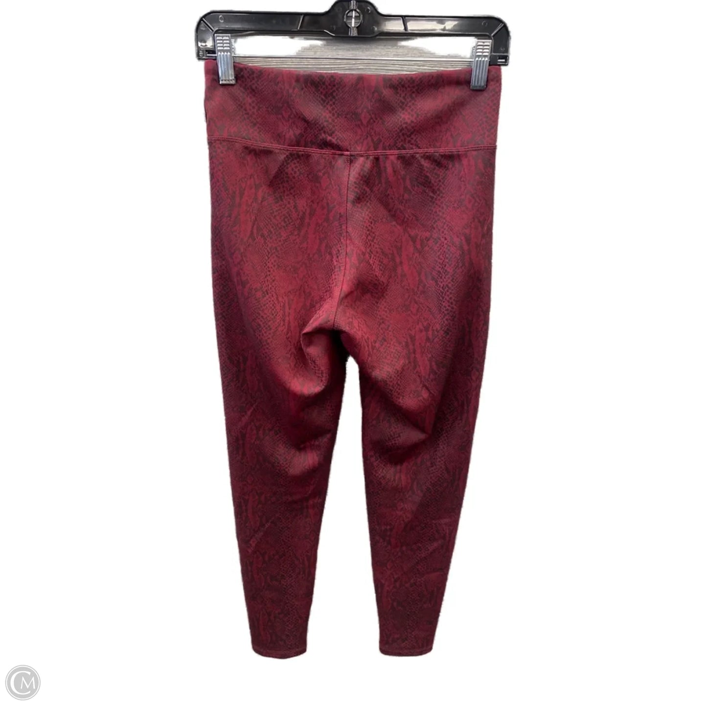 Athletic Leggings By Express In Red, Size: S