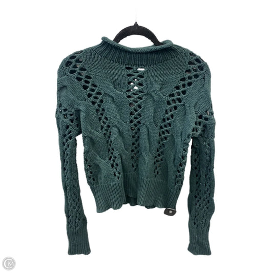 Sweater By Express In Green, Size: M