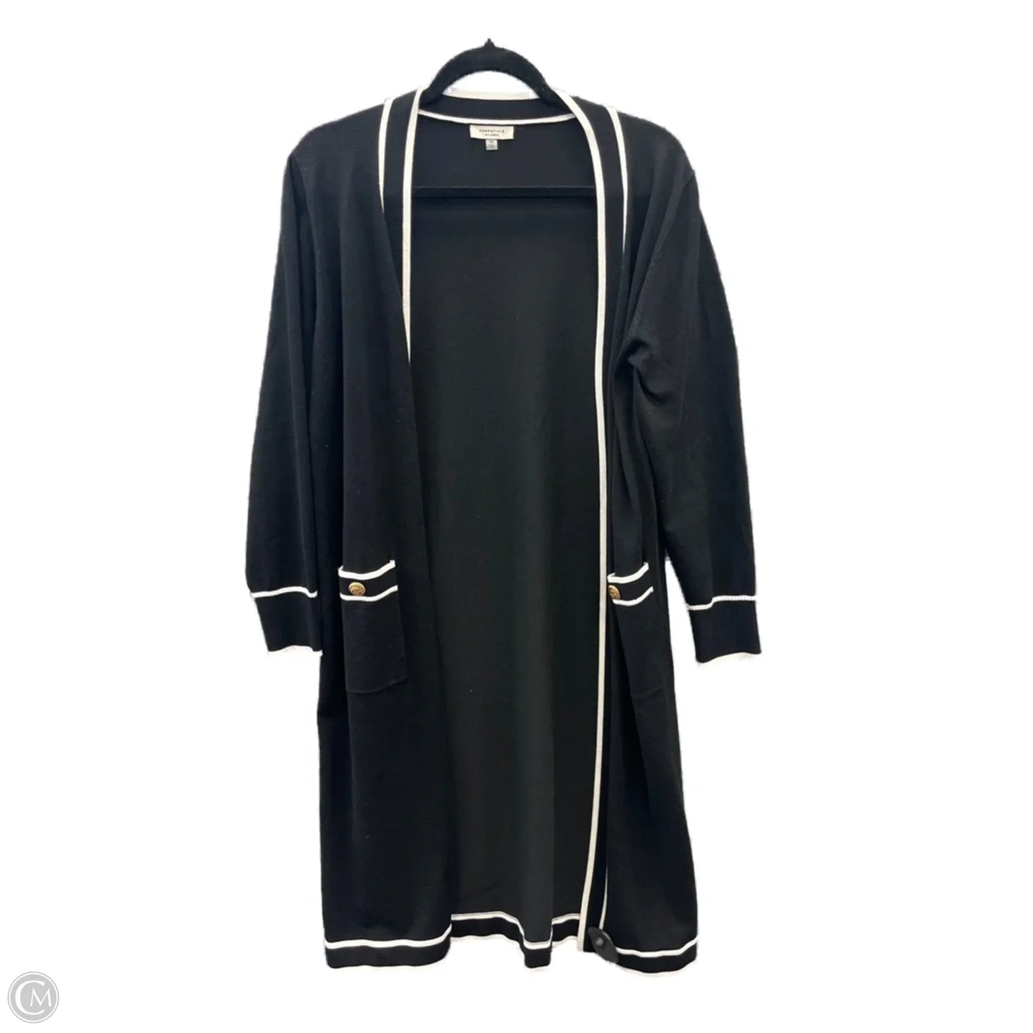 Cardigan By Clothes Mentor In Black, Size: M