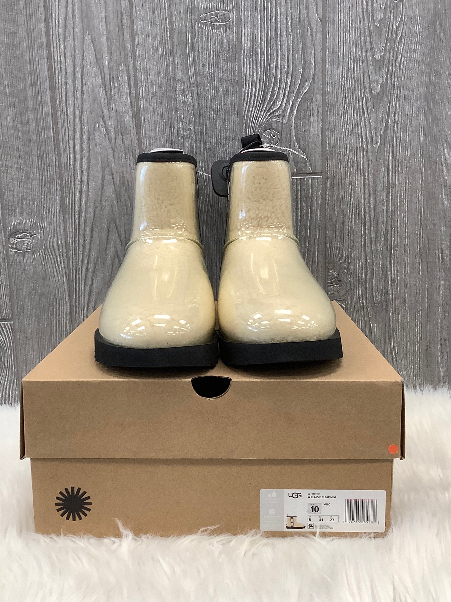 Boots Designer By Ugg In Cream, Size: 10