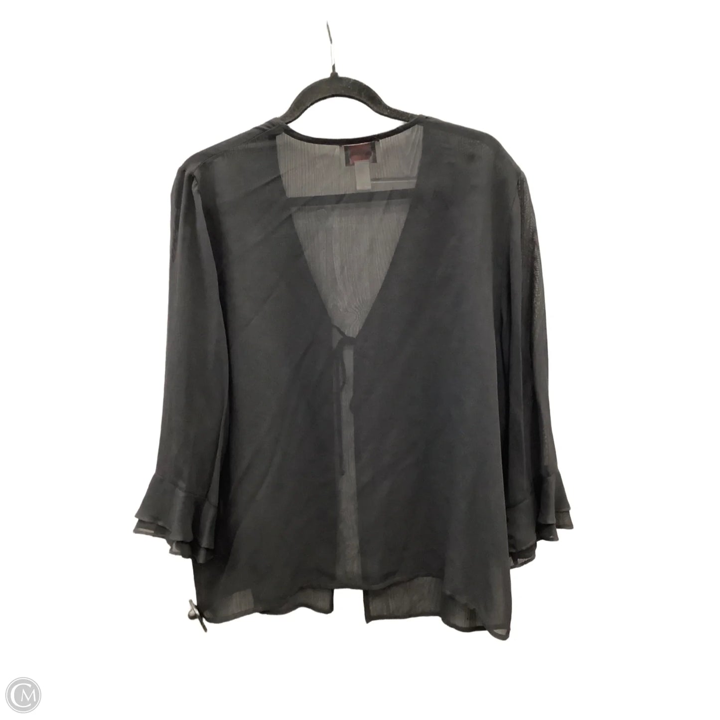 Cardigan By Talbots In Black, Size: Xl