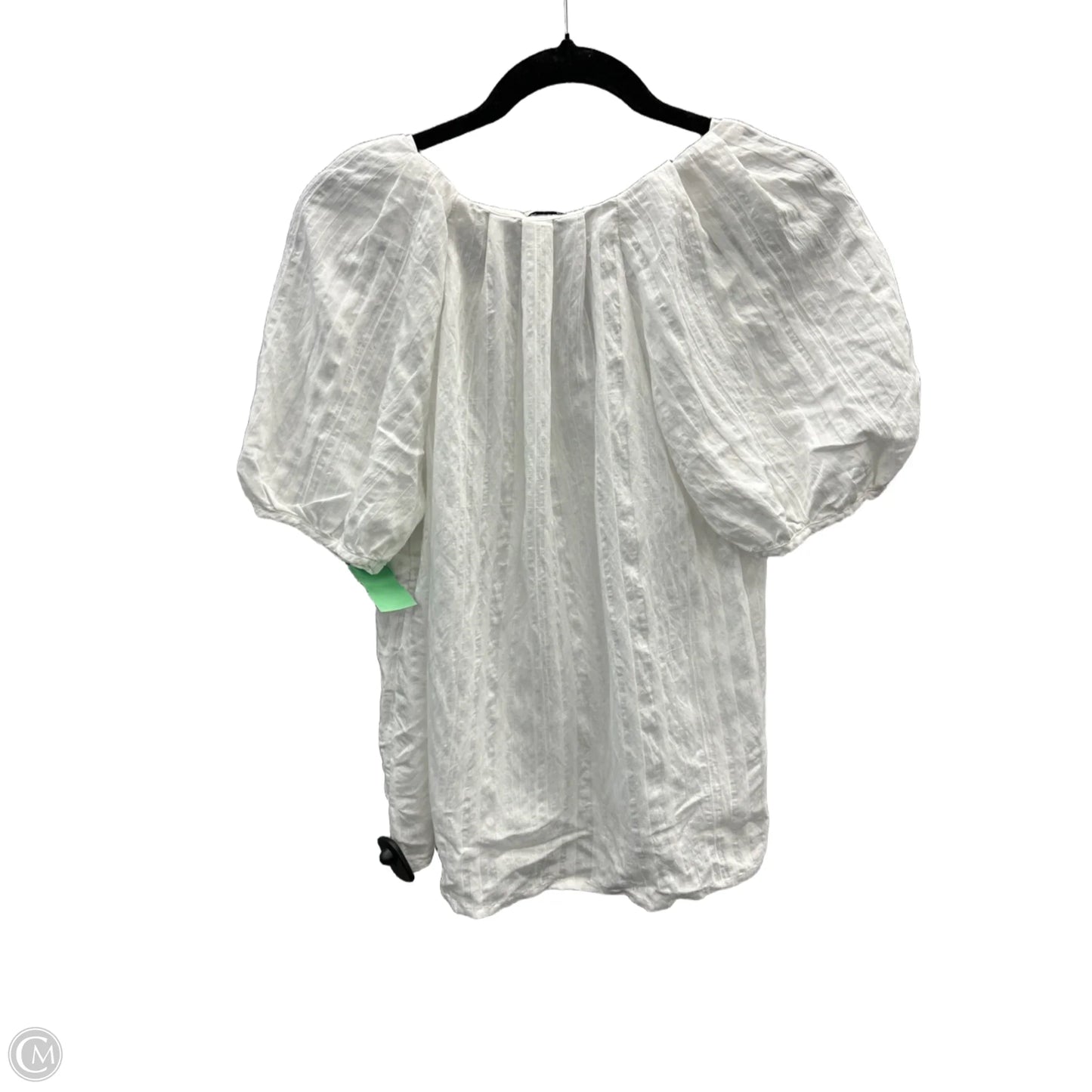 Top Short Sleeve By A Pea In The Pod In White, Size: S