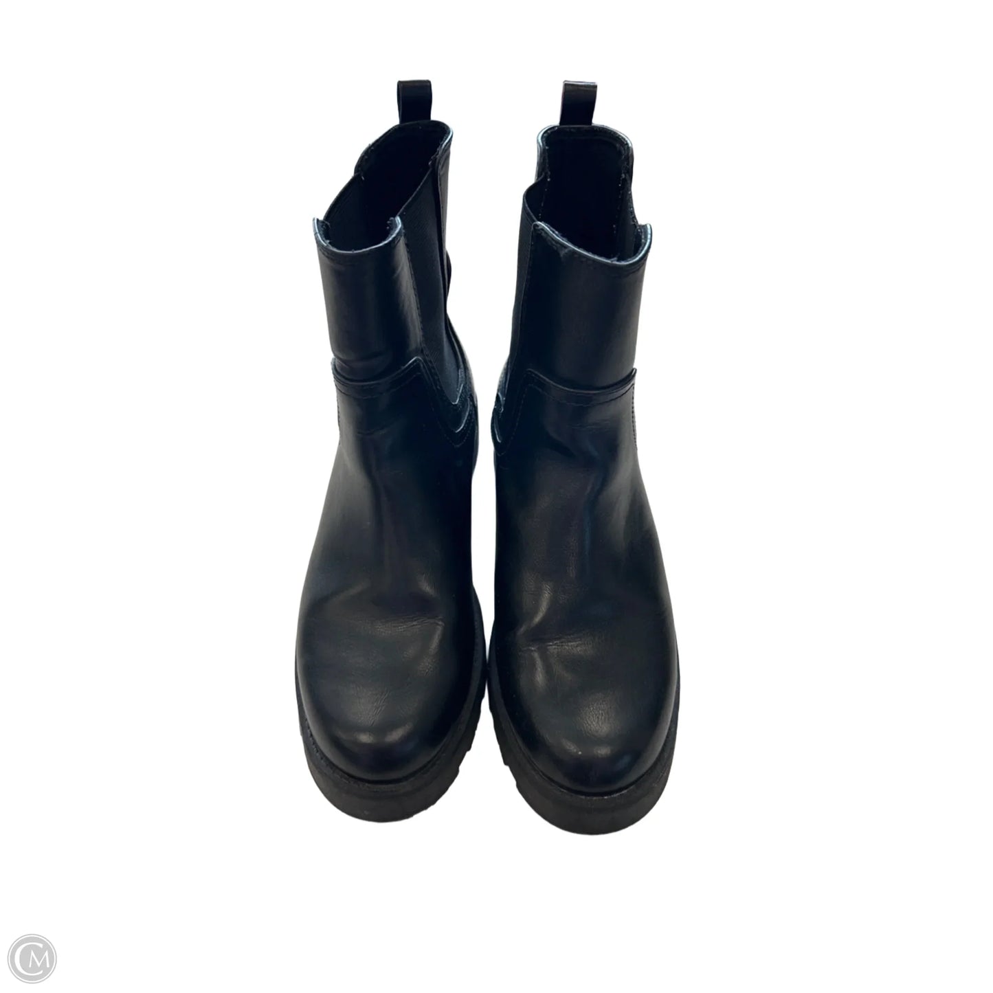 Boots Ankle Heels By Old Navy In Black, Size: 8
