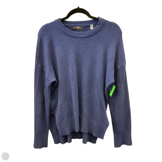 Top Long Sleeve By Tahari By Arthur Levine In Blue, Size: L