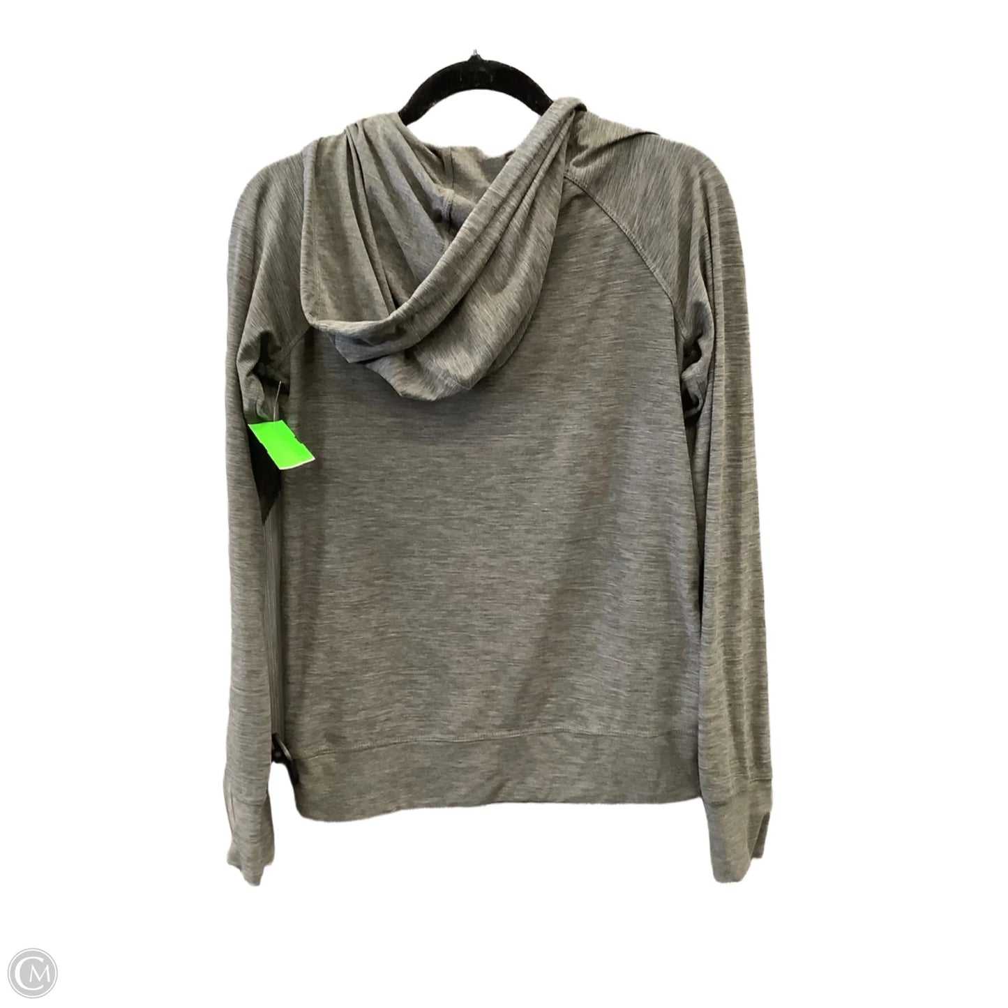 Athletic Top Long Sleeve Hoodie By Kyodan In Grey, Size: Xs