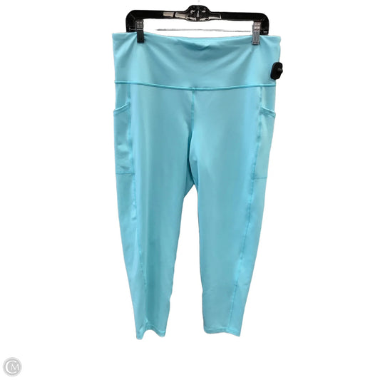 Athletic Leggings By Ideology In Teal, Size: Xl
