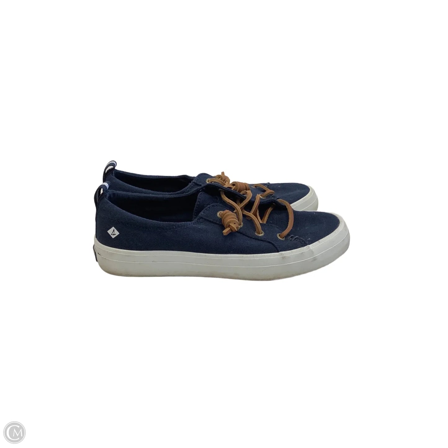 Shoes Sneakers By Sperry In Blue, Size: 6.5
