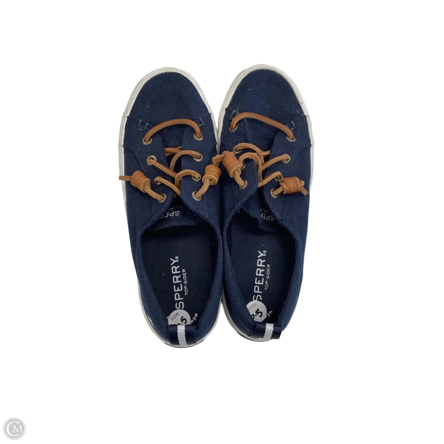 Shoes Sneakers By Sperry In Blue, Size: 6.5